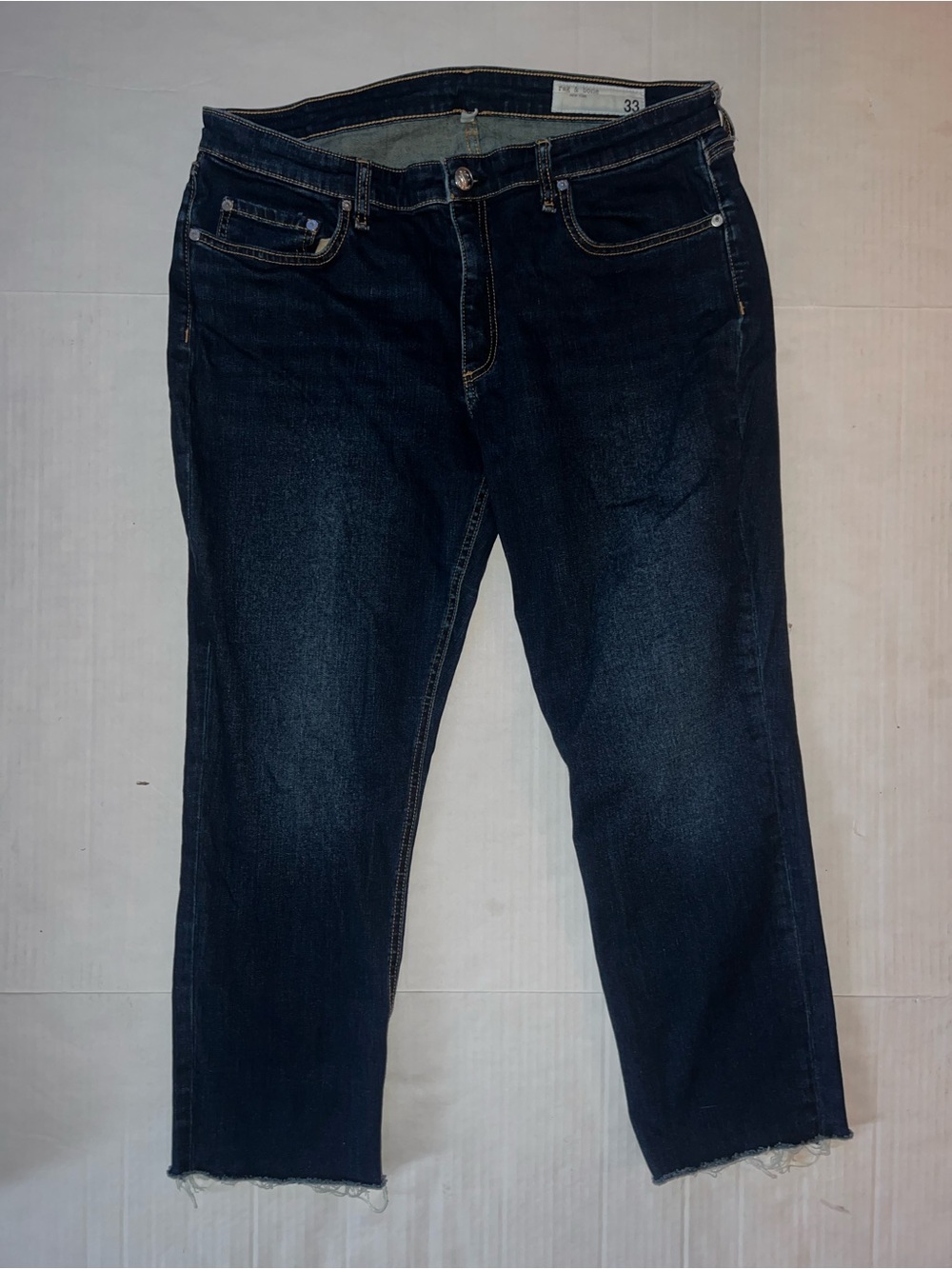 Rag & Bone Dre Low Rise Slim Boyfriend Jeans size 33
